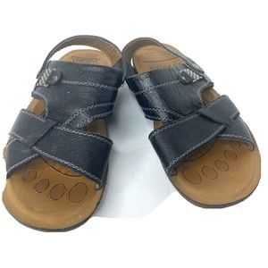 Men's Casual Summer Sandals Outdoor Slide Sandals Open Toe Slip-On, Bk, 8.5